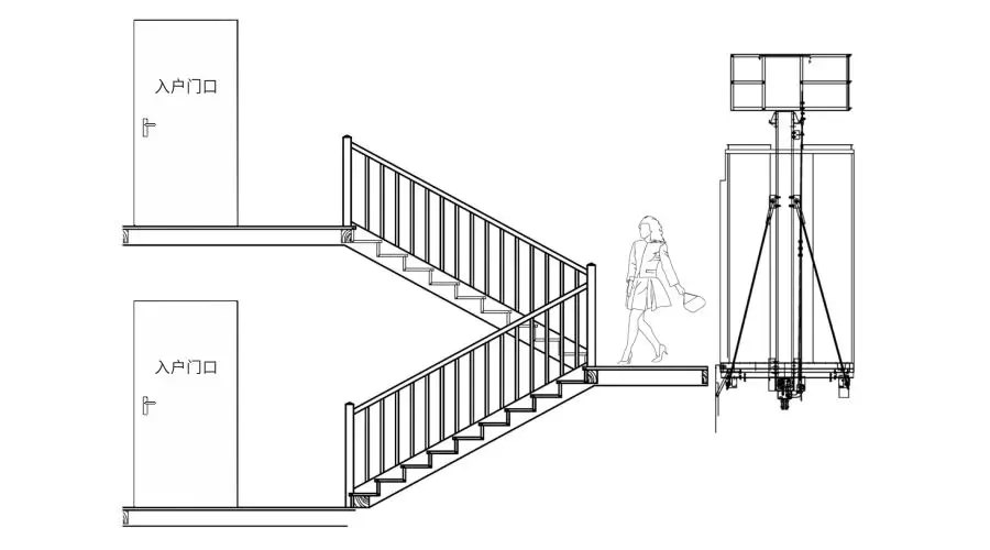西尼機電引領(lǐng)舊樓加裝電梯市場-暖心解決中低層高齡住戶出行難問題